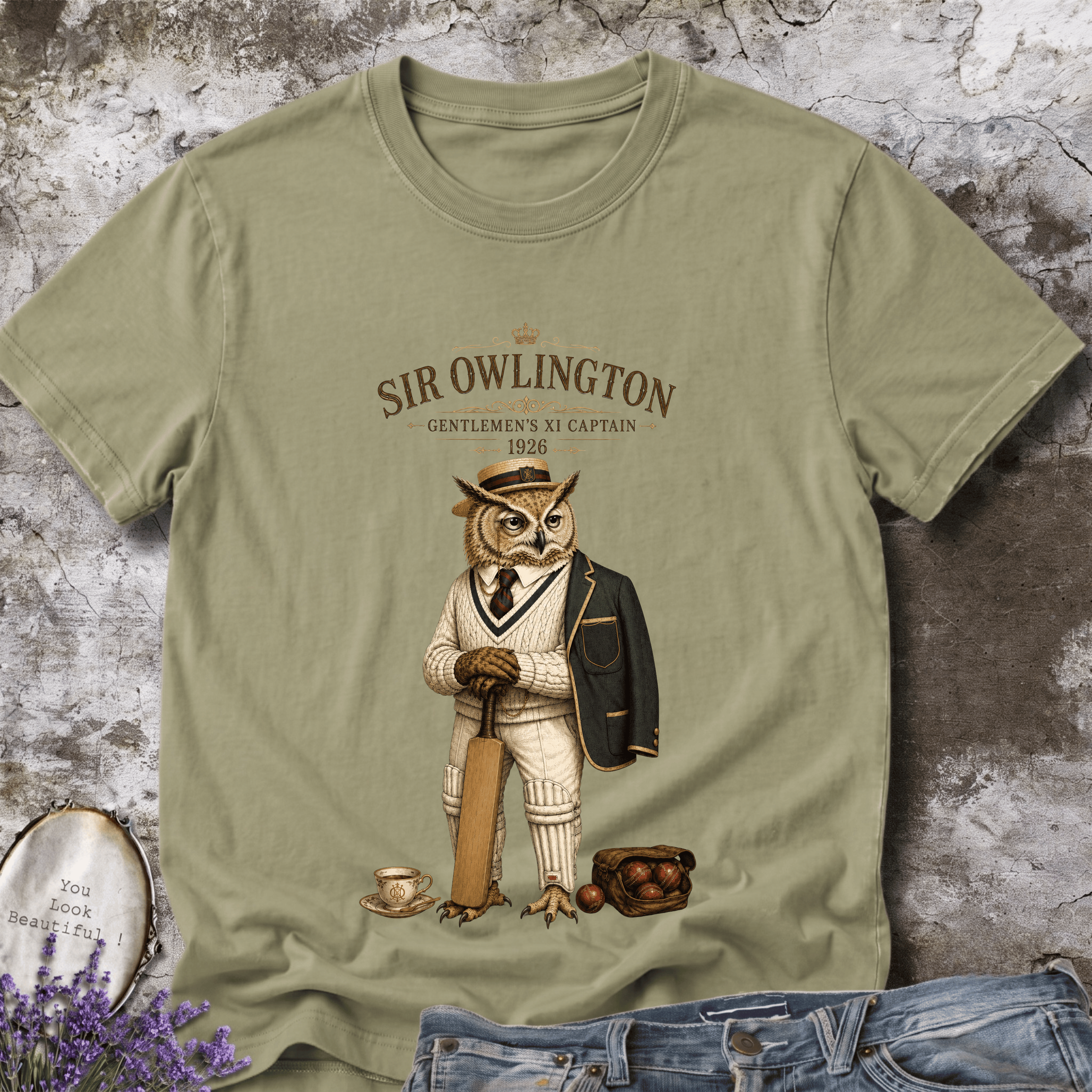 Sir Owlington – Gentlemen's XI Captain Tee
