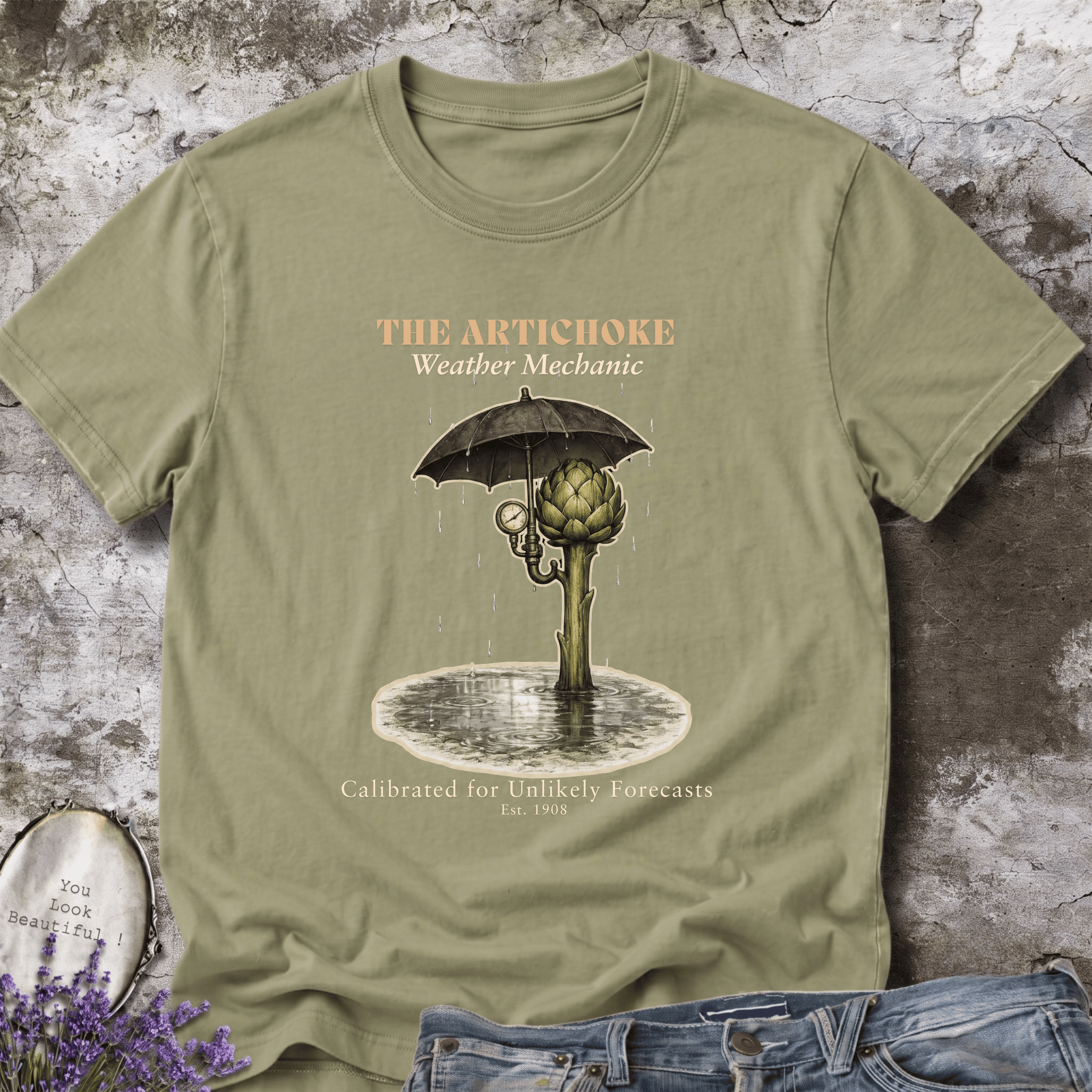 The Artichoke Weather Mechanic Tee
