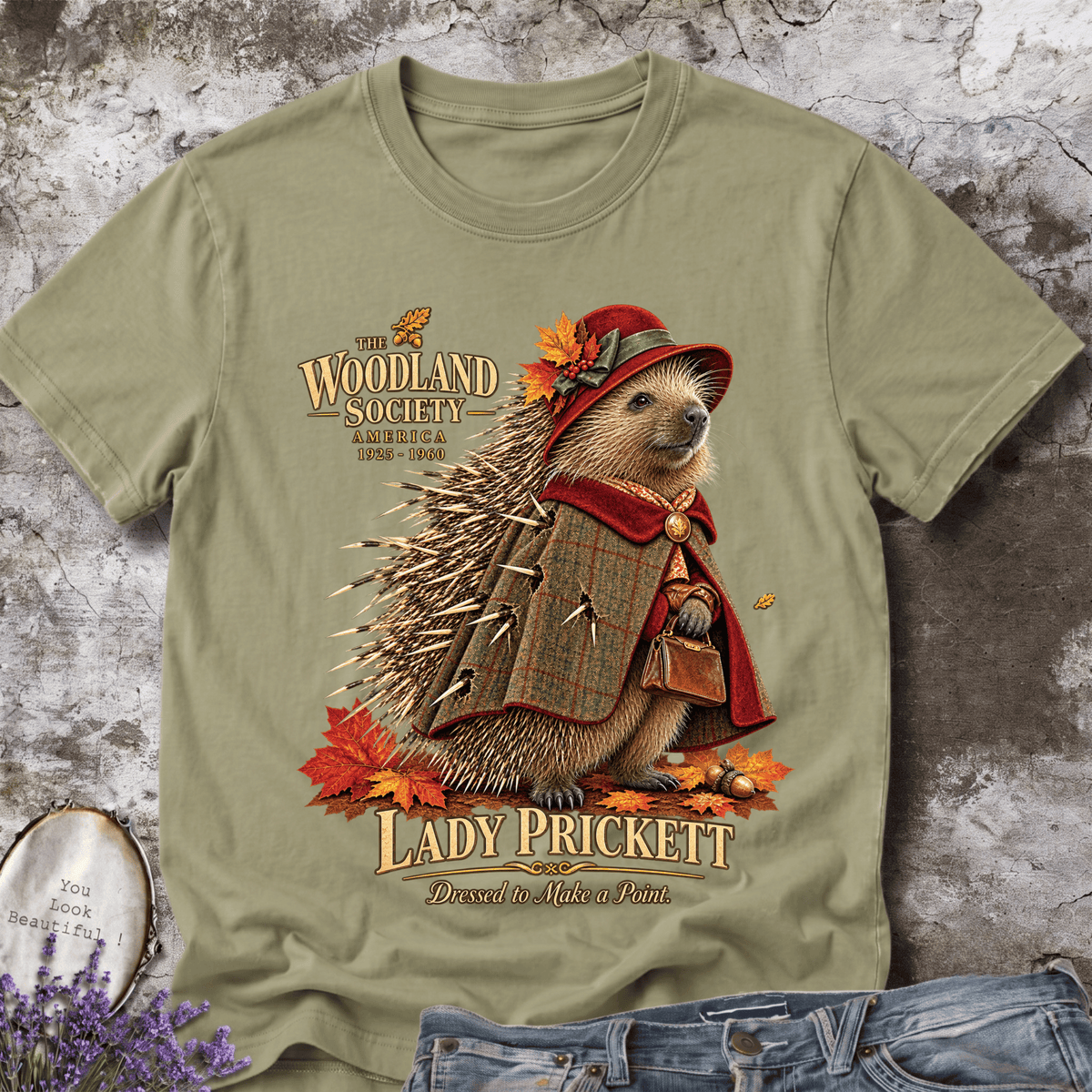 Lady Prickett Porcupine Tee