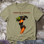 Frontier Elegance Tee | Victorian Western Carrot