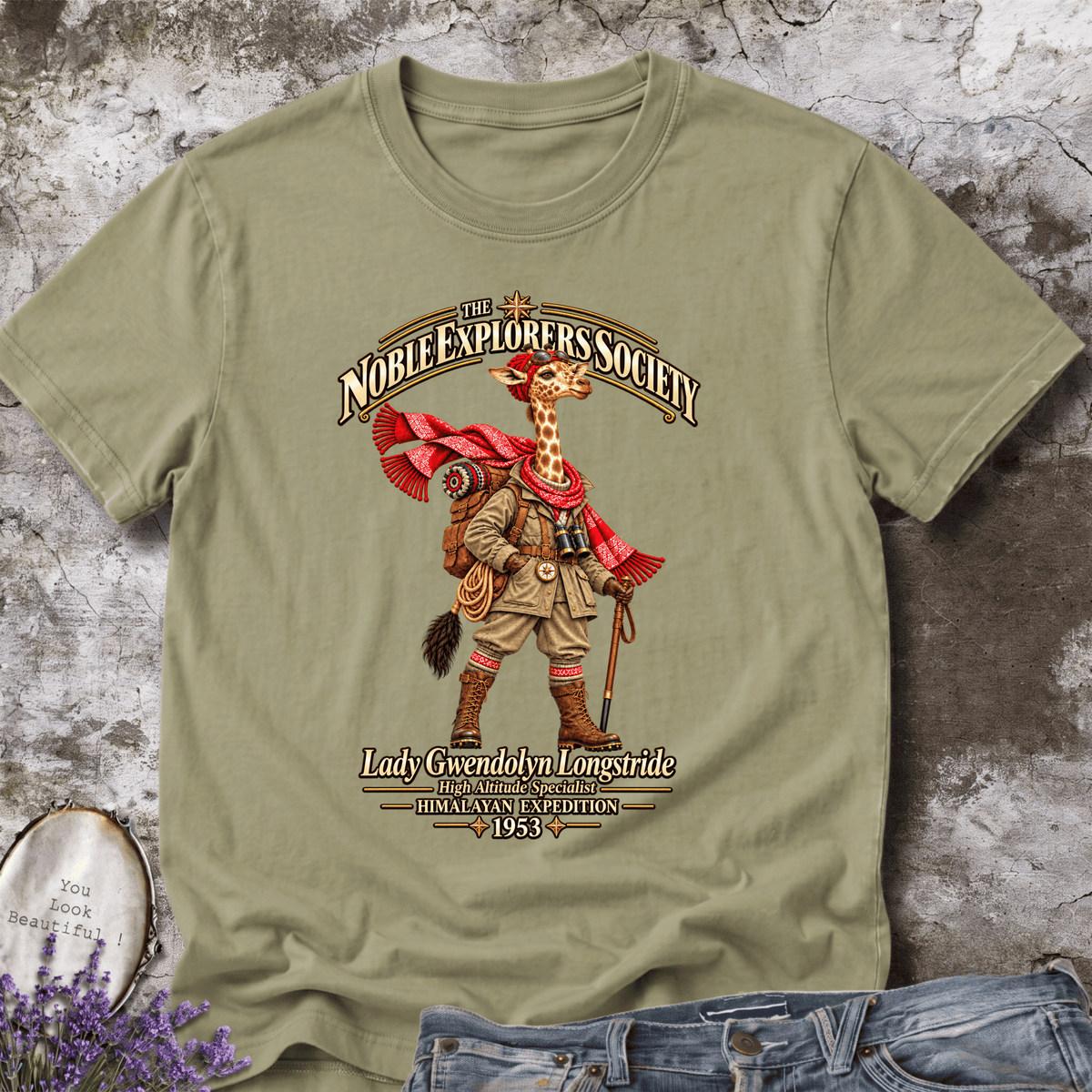 Lady Gwendolyn Longstride – Himalayan Expedition Tee