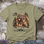 Two Happy Campers Raccoon Tee