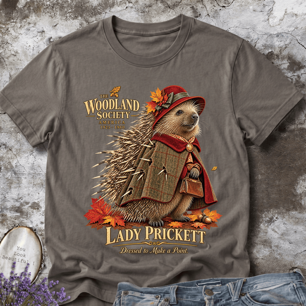 Lady Prickett Porcupine Tee