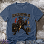 Rock Rottweiler – Vintage Rock Dog Graphic Tee