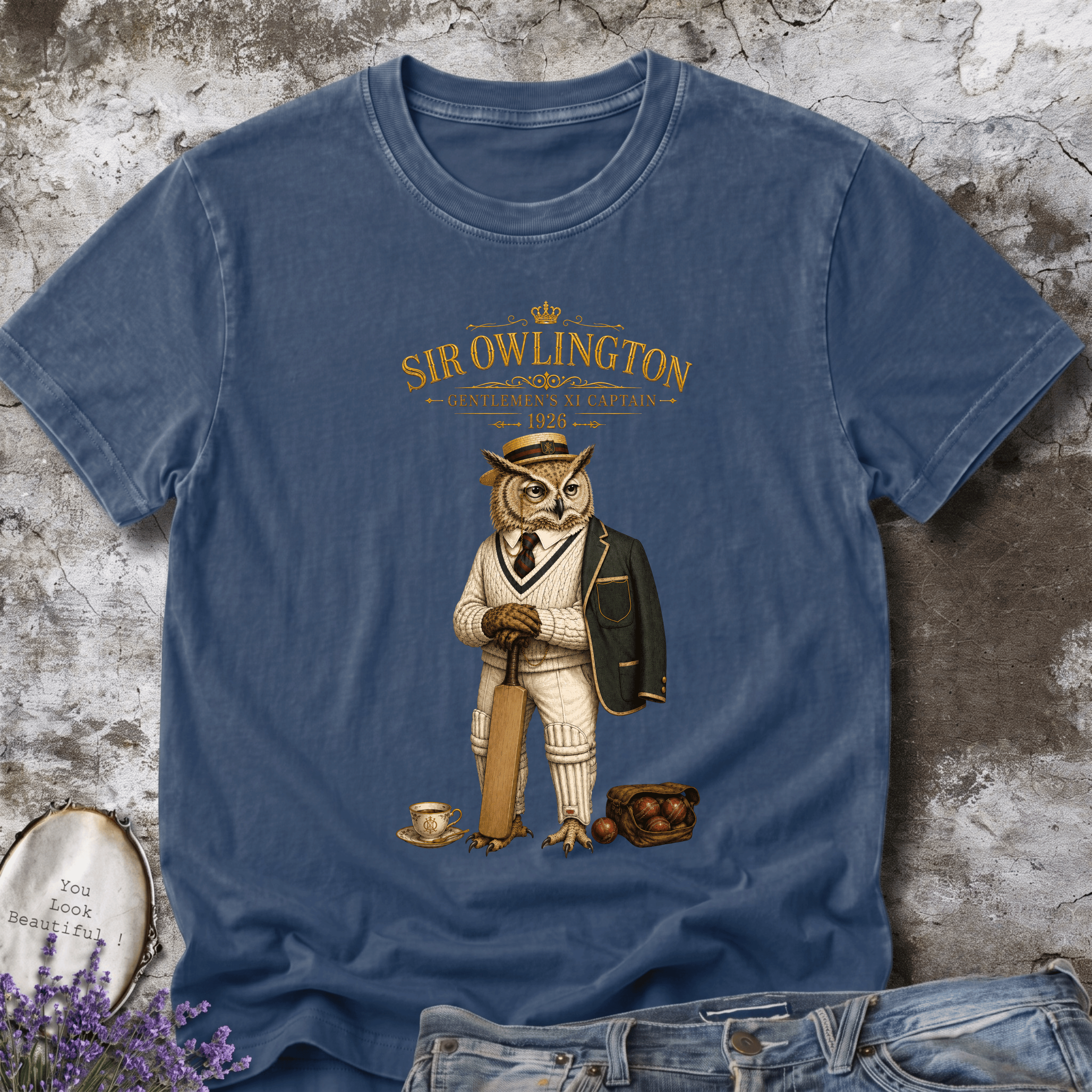 Sir Owlington – Gentlemen's XI Captain Tee