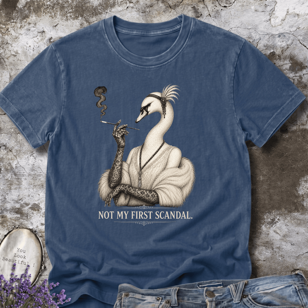 Not My First Scandal Tee | Swan Collection