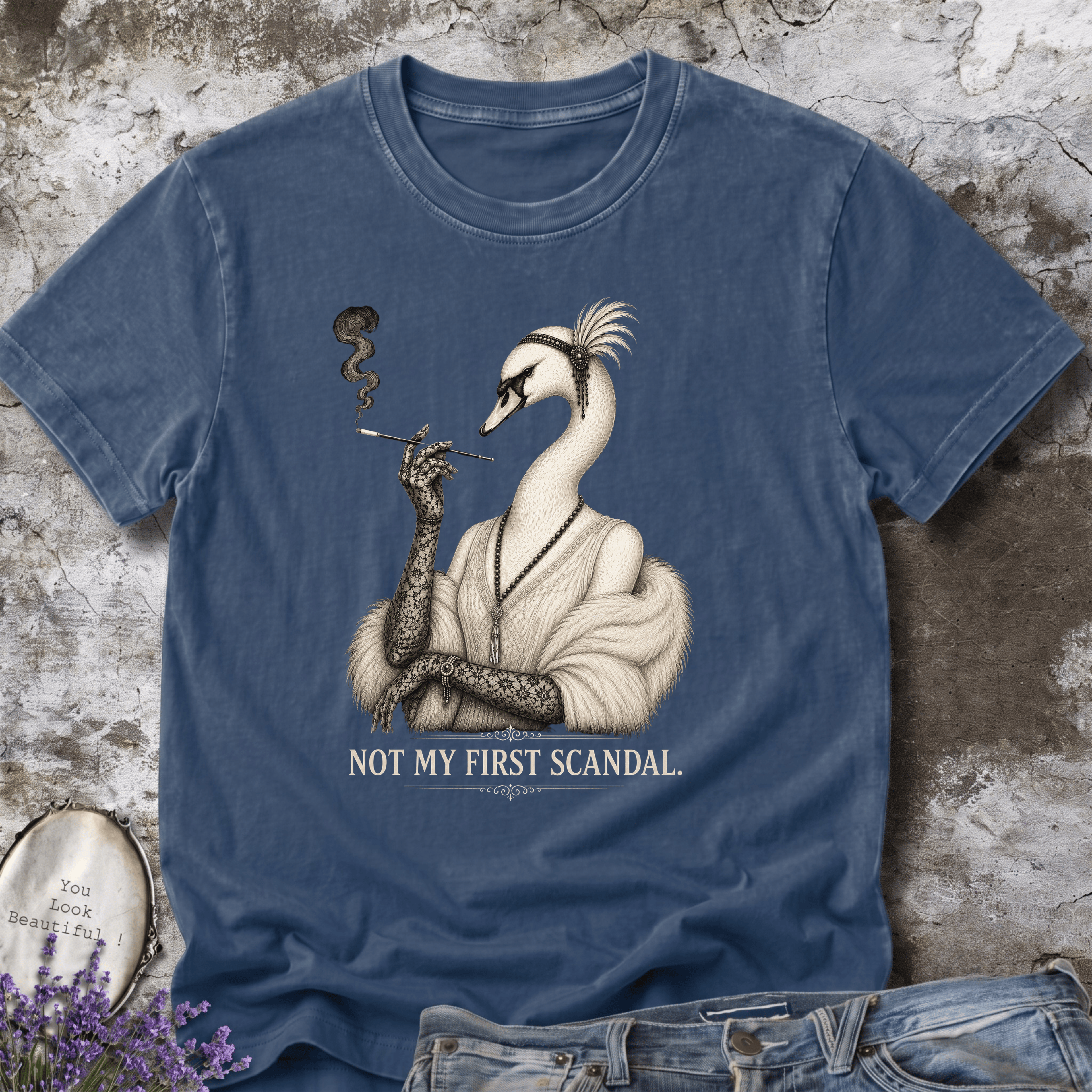Not My First Scandal Tee | Swan Collection