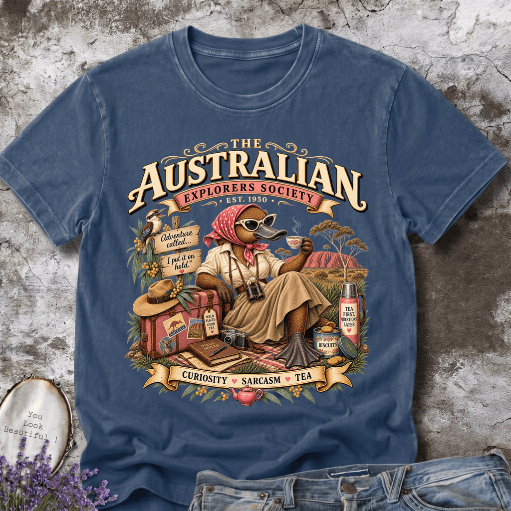 Australian Lady Explorer Platypus Tee – Est. 1950