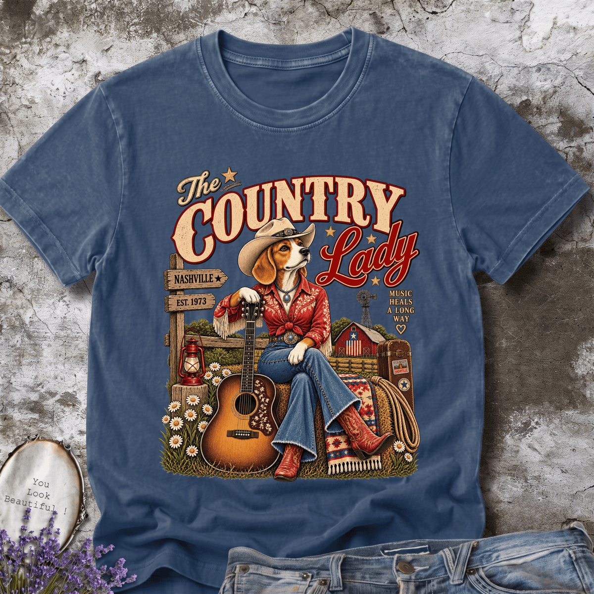Country Lady Beagle Tee