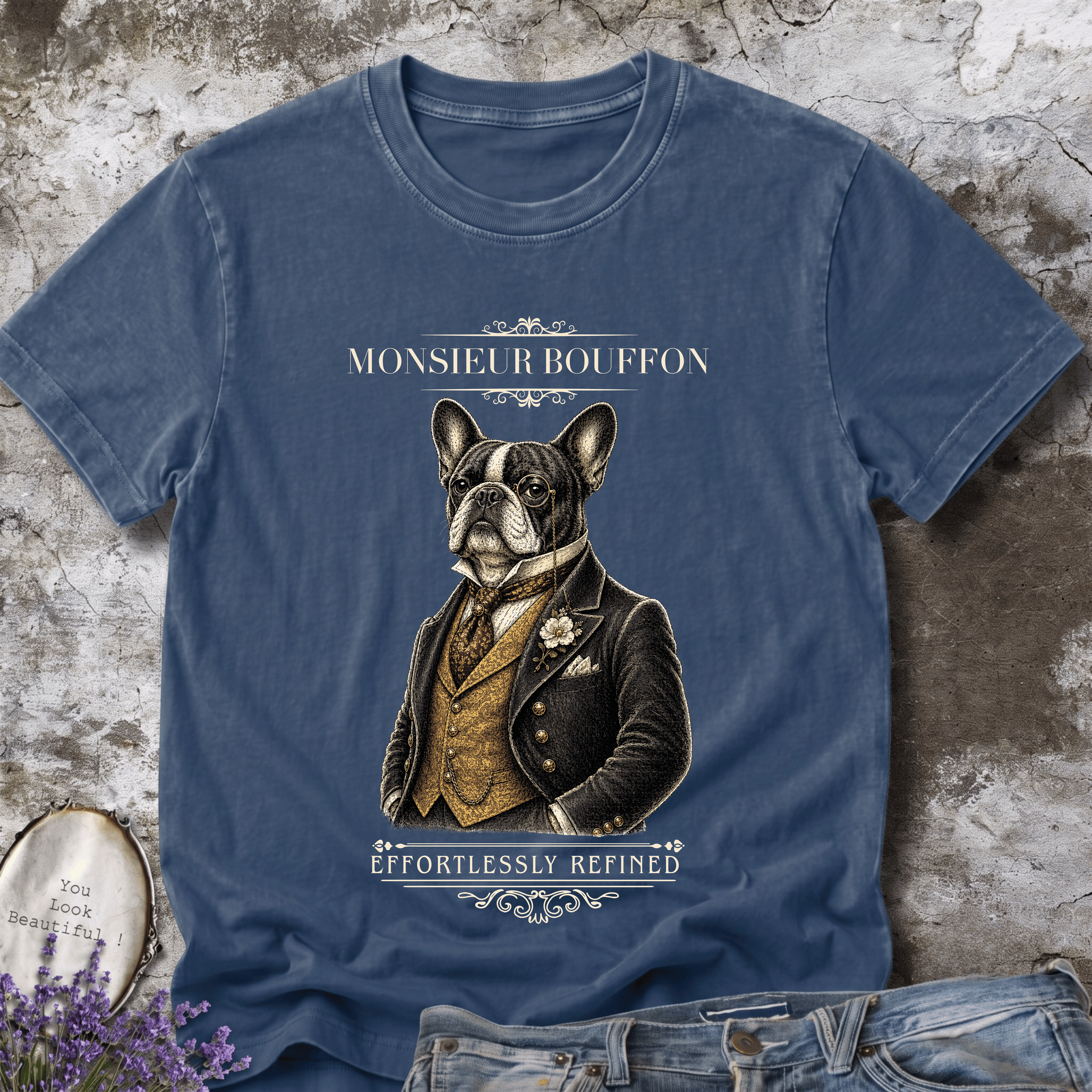 Monsieur Bouffon Tee | Effortlessly Refined