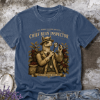 Chief Bean Inspector 1909 | Vintage Coffee Llama Tee
