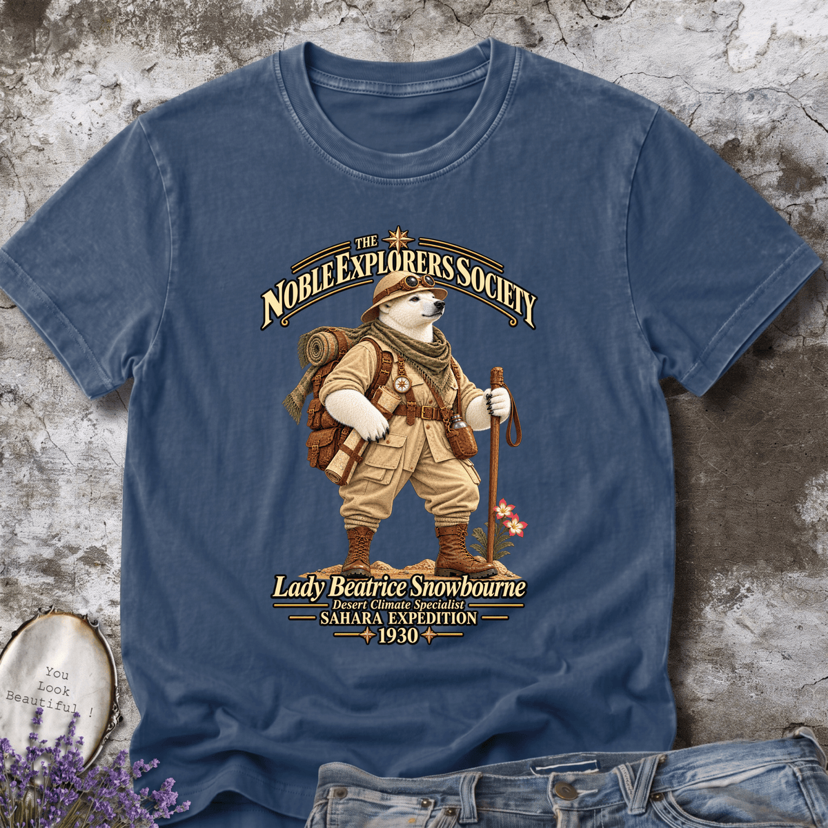 Lady Beatrice Snowbourne – Sahara Expedition Tee