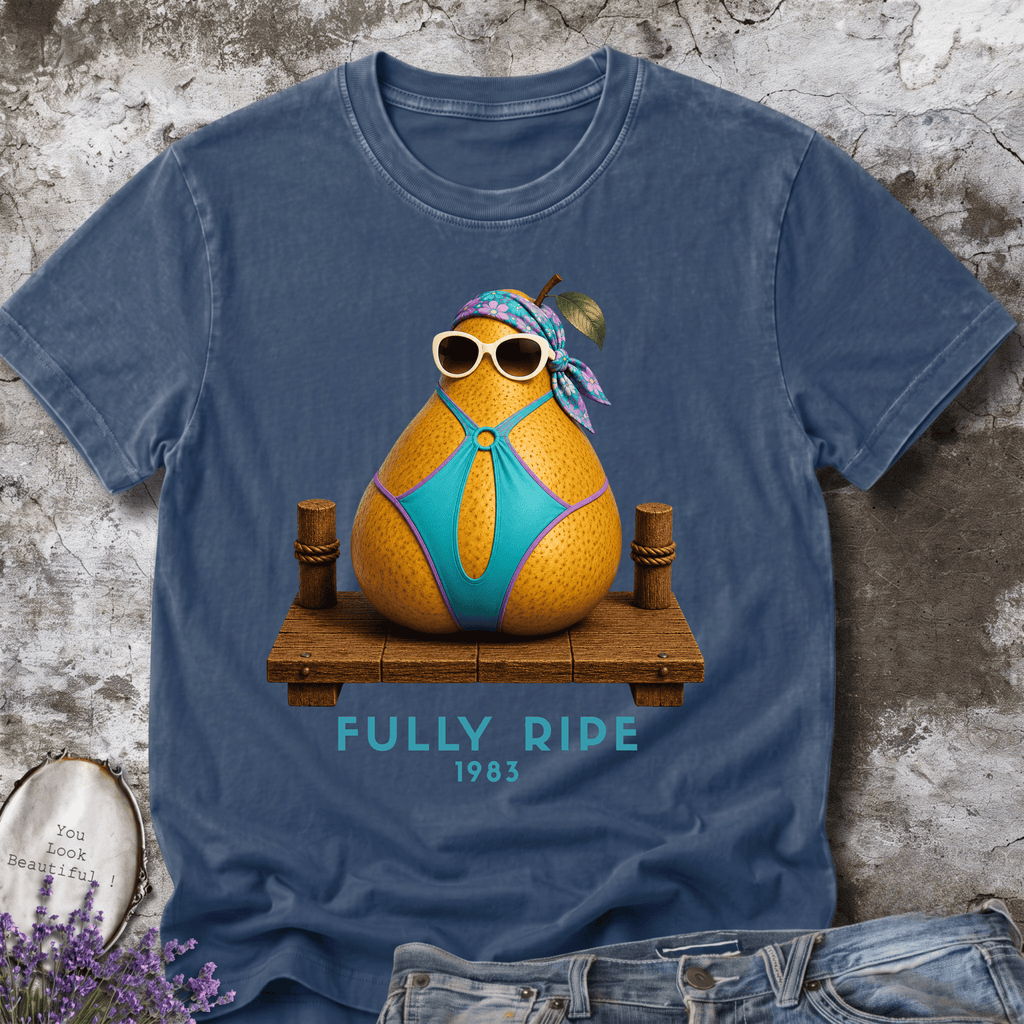 Fully Ripe 1983 – Vintage Pear Beach Graphic Tee