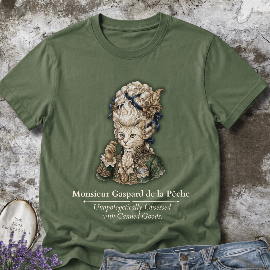 Monsieur Gaspard de la Pêche Vintage Graphic Tee