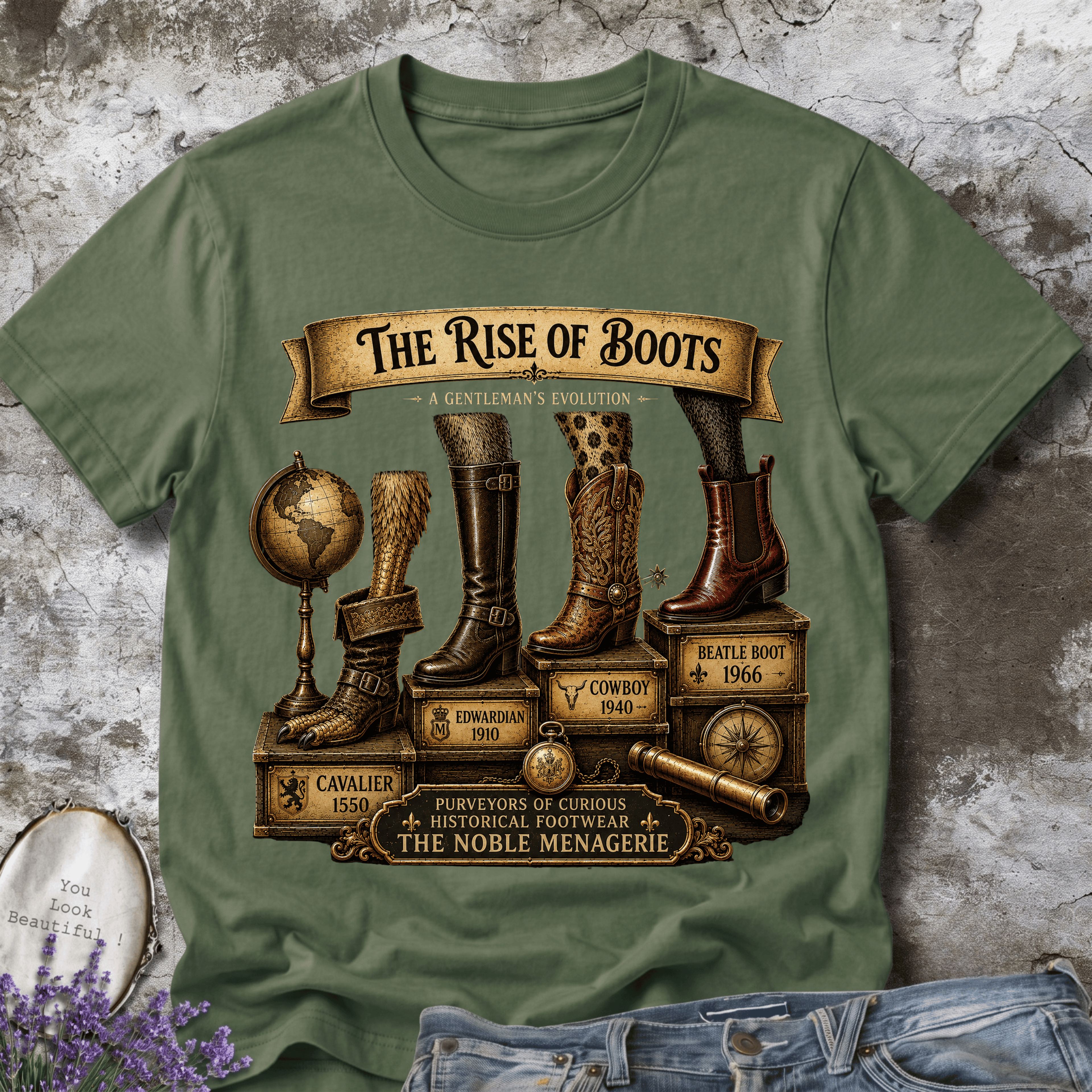 The Rise of Boots Tee