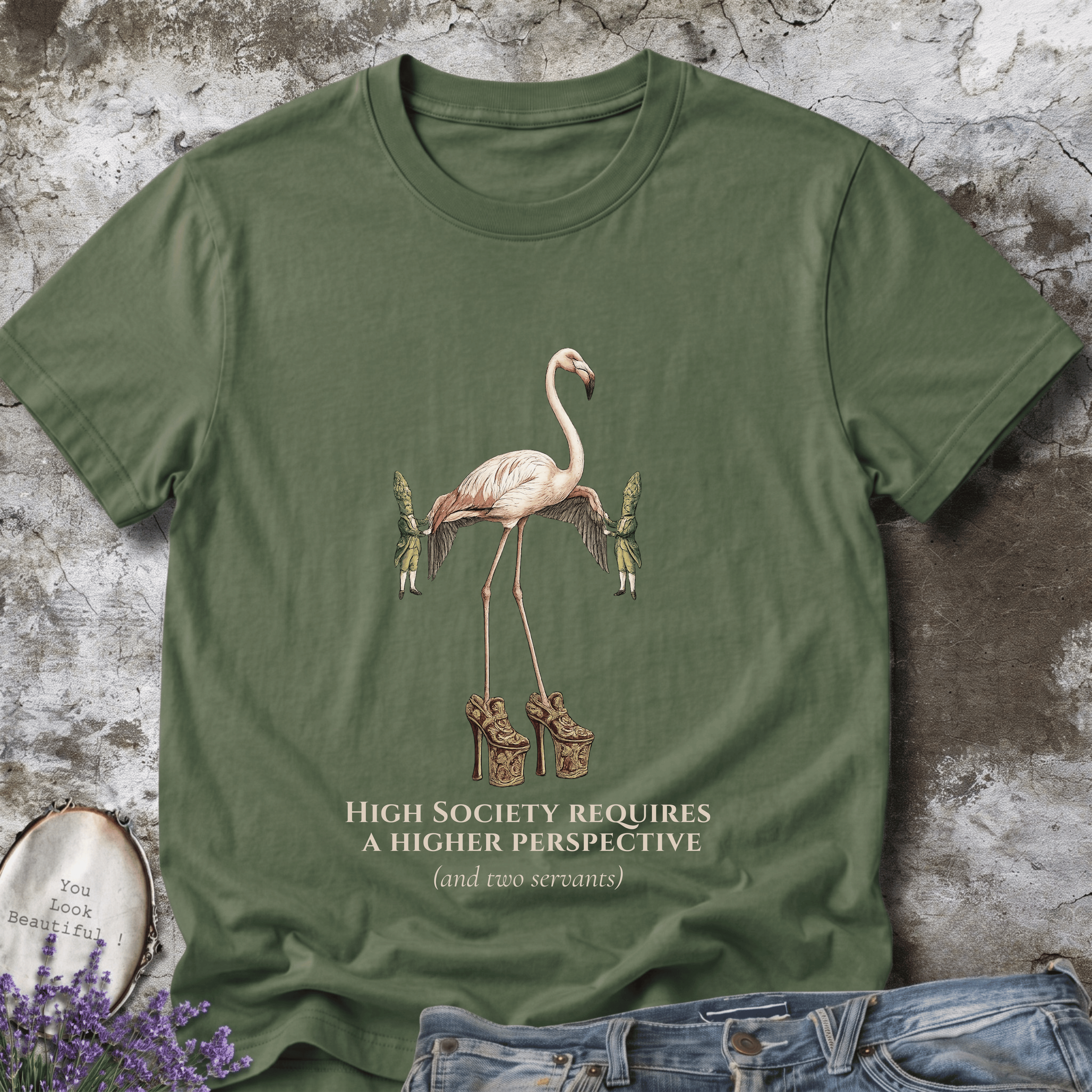 High Society Requires a Higher Perspective Tee