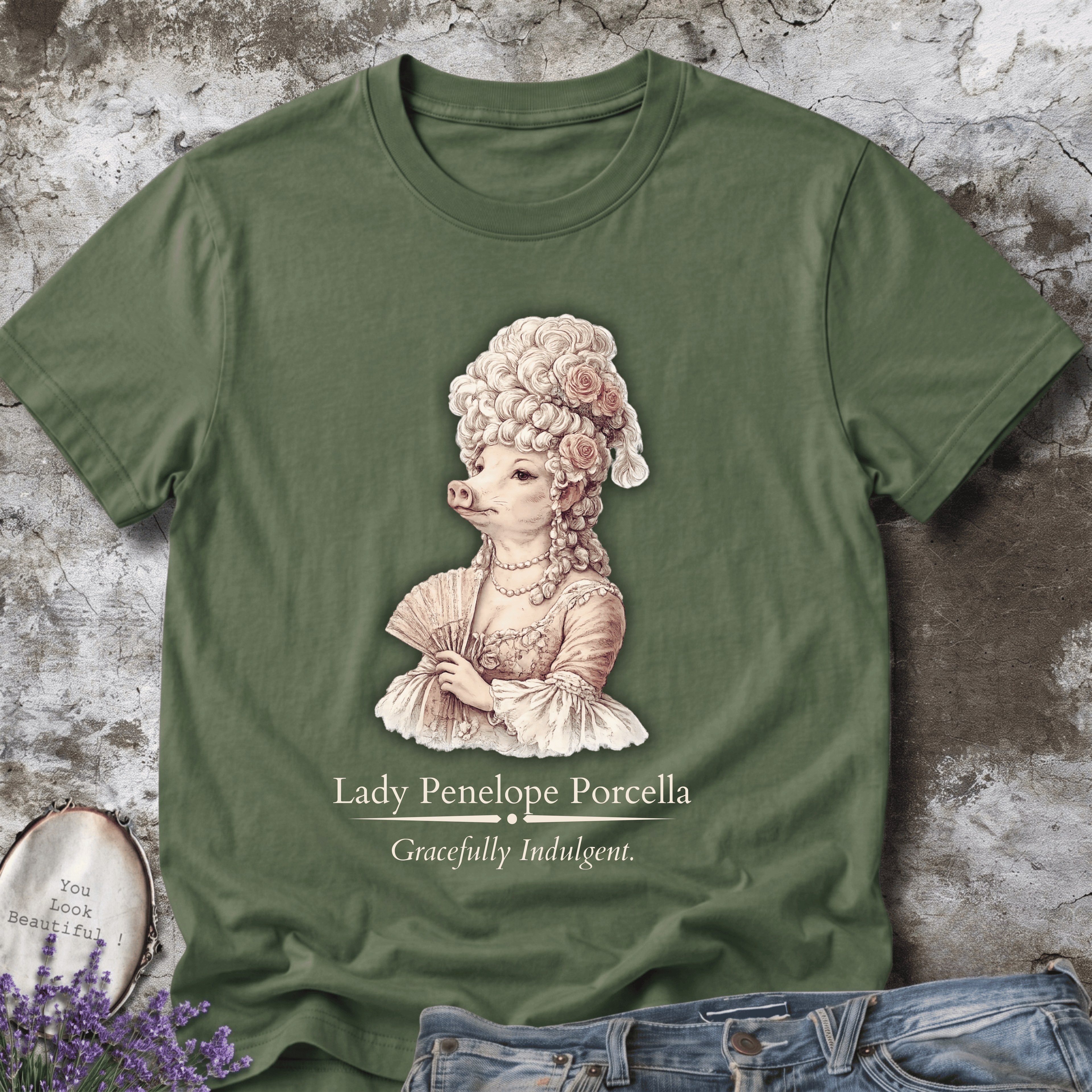 Lady Penelope Porcine Tee