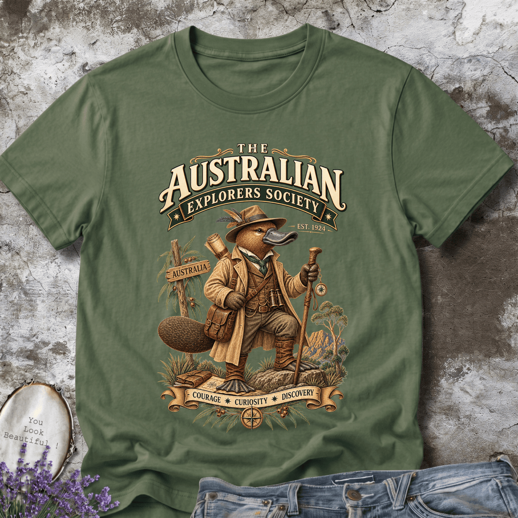 Australian Explorer Platypus Tee – Est. 1924