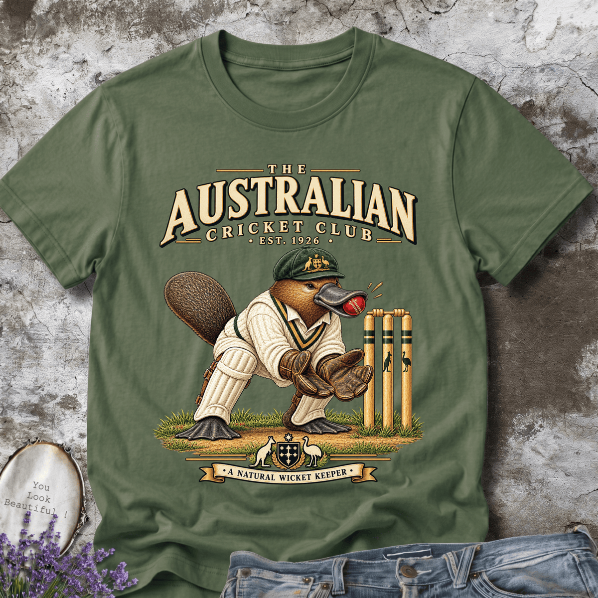 Australian Cricket Club Platypus Tee – Est. 1926