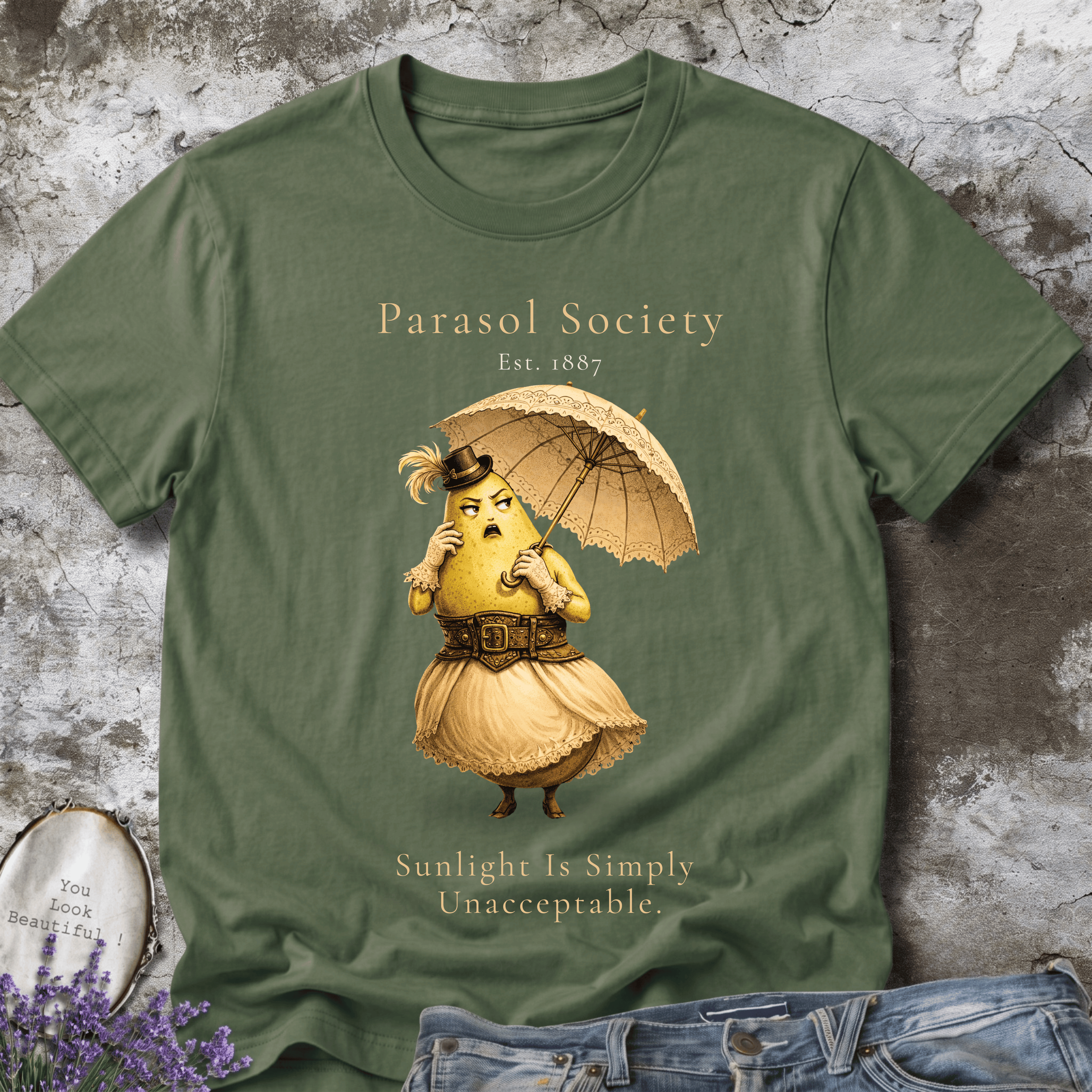 Parasol Society 1887 – Victorian Pear Graphic Tee