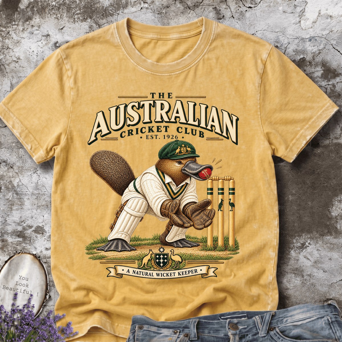 Australian Cricket Club Platypus Tee – Est. 1926