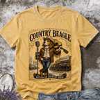 Country Beagle | Rustic Farm Dog Graphic Tee