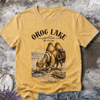 Orog Lake Explorer Camel – Vintage Mongolia Graphic Tee
