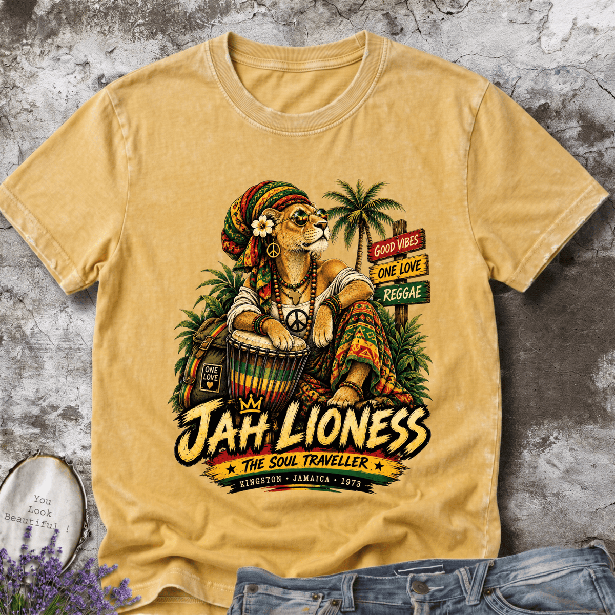 Jah Lioness Reggae Tee