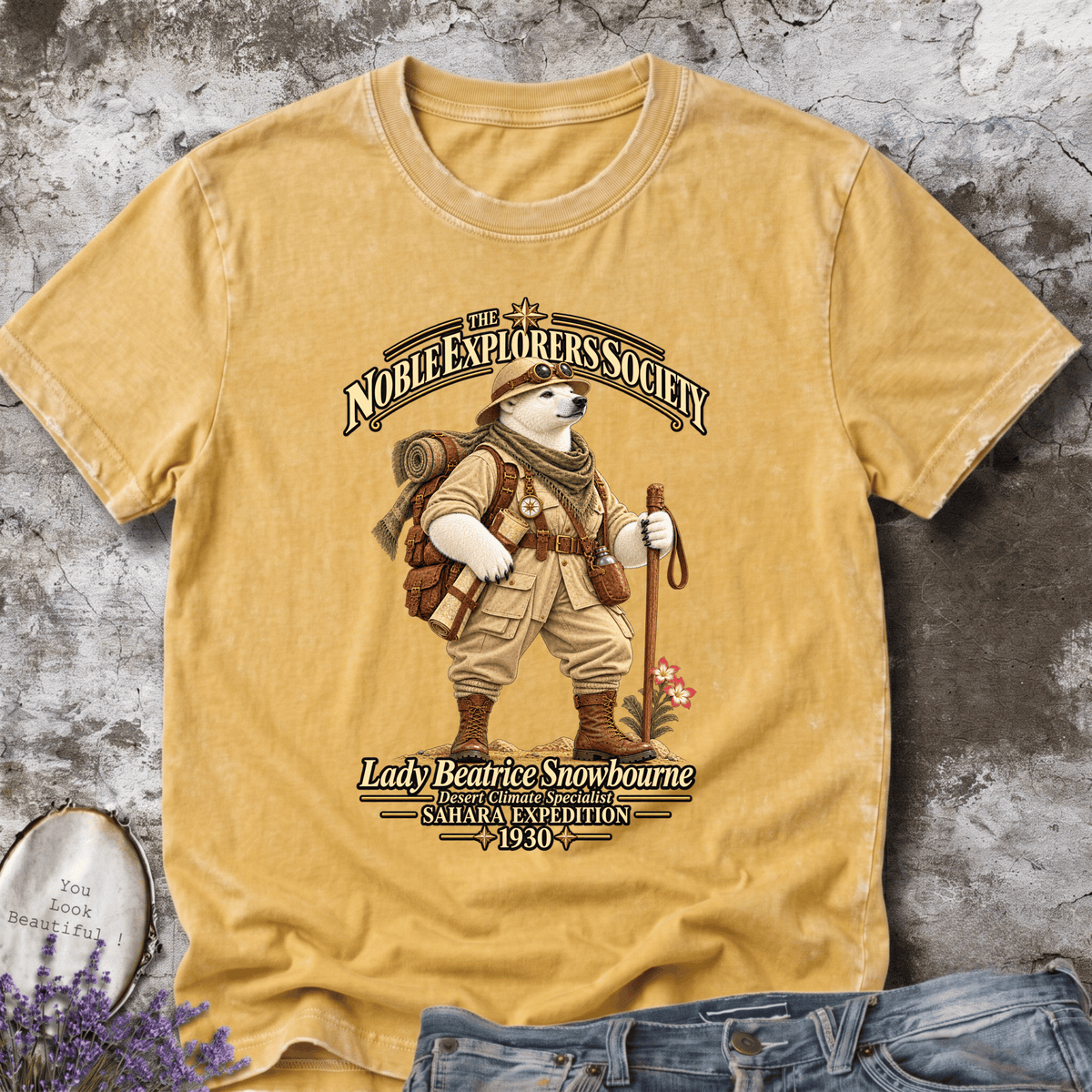 Lady Beatrice Snowbourne – Sahara Expedition Tee