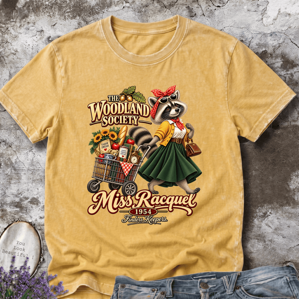 Miss Racquell Raccoon Tee