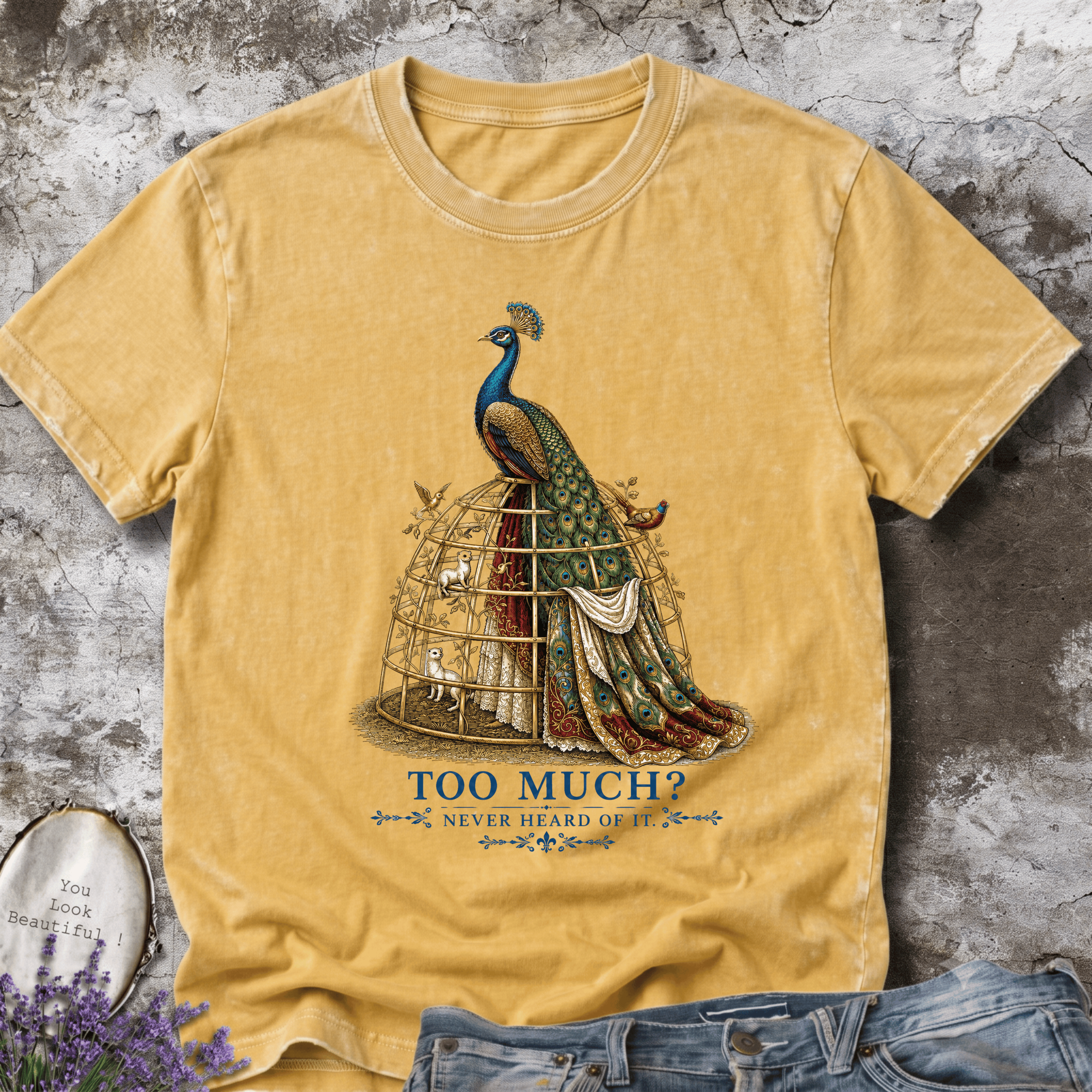 Too Much? Never Heard Of It. Vintage Graphic Tee