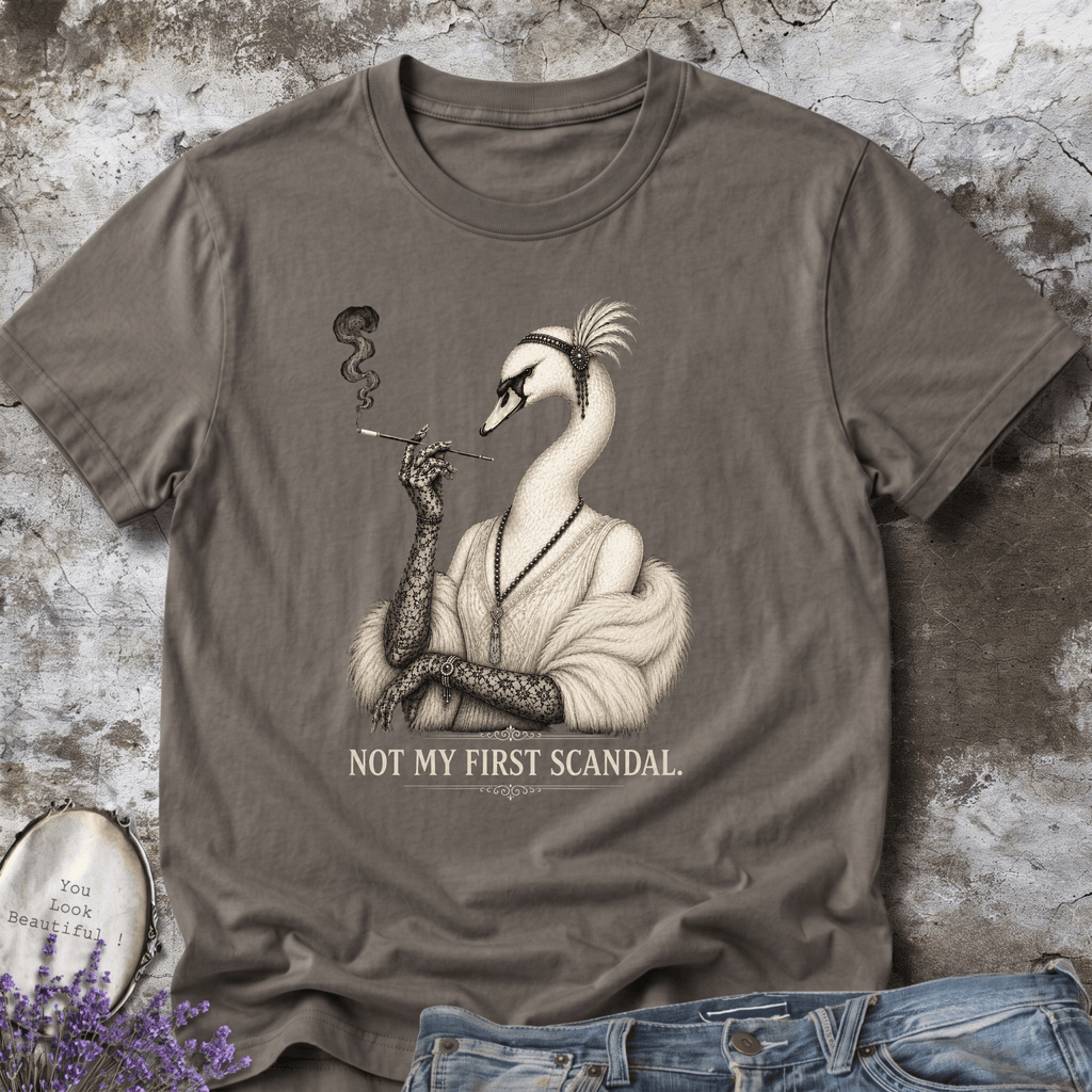 Not My First Scandal Tee | Swan Collection