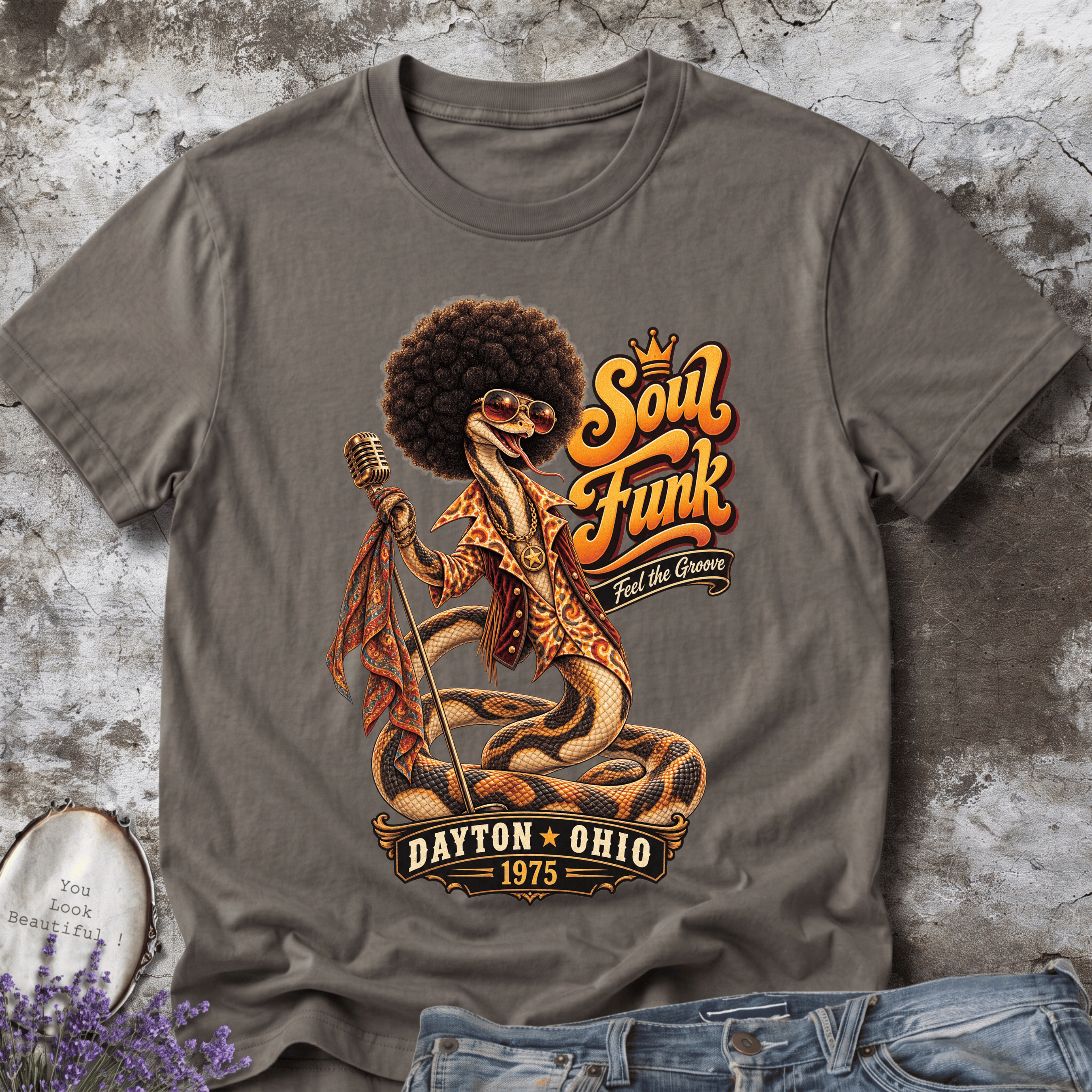 Soul Funk Snake – 1975 Groove Tee