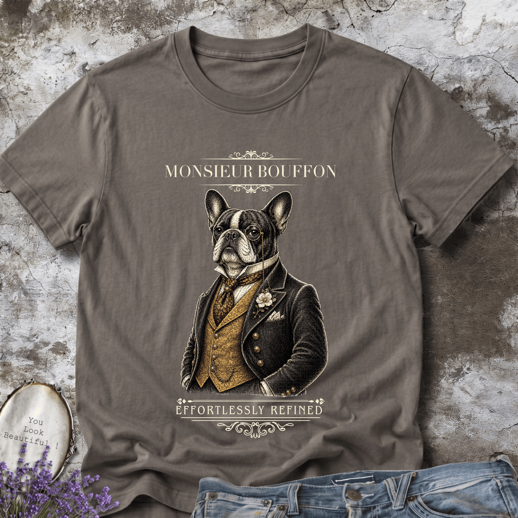 Monsieur Bouffon Tee | Effortlessly Refined