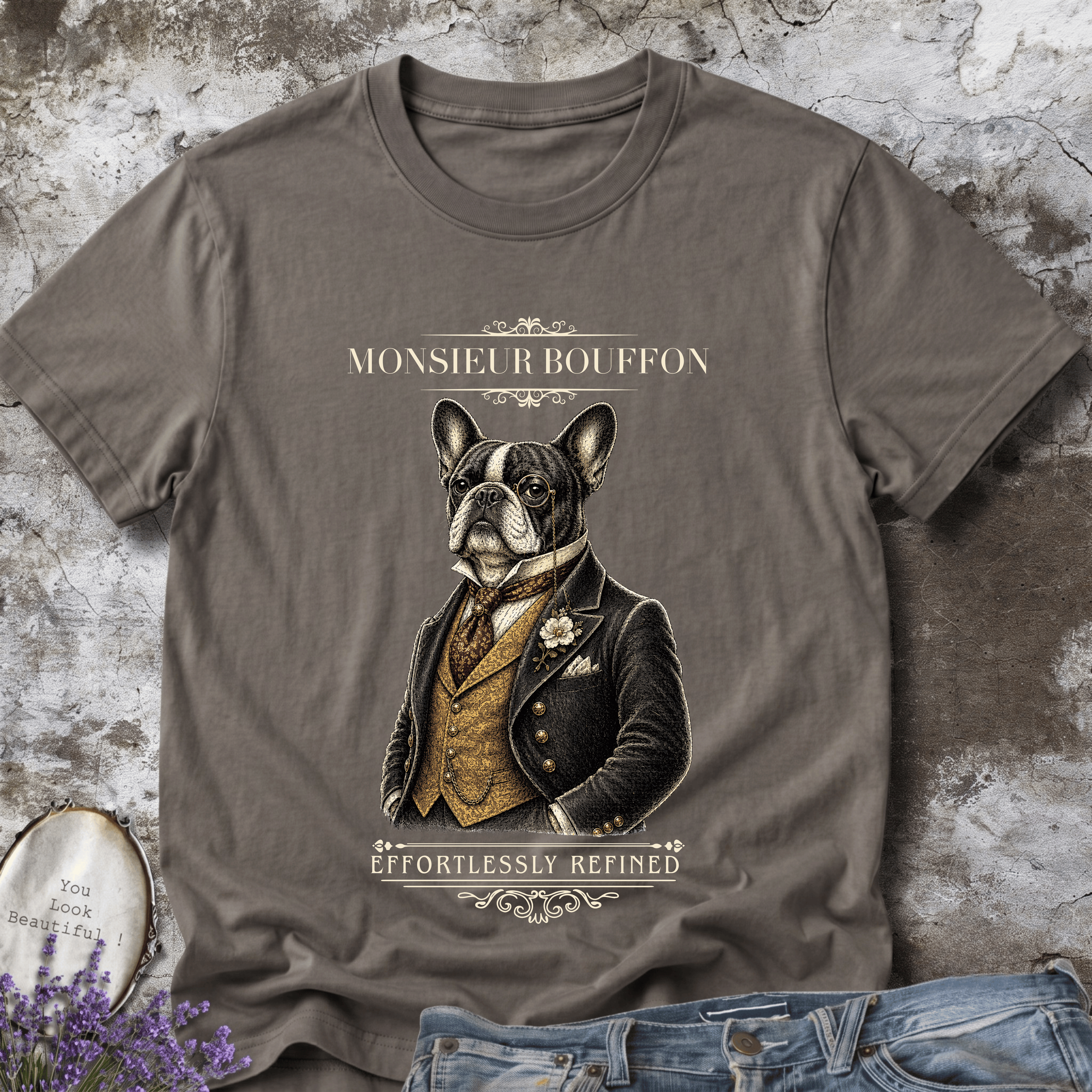 Monsieur Bouffon Tee | Effortlessly Refined