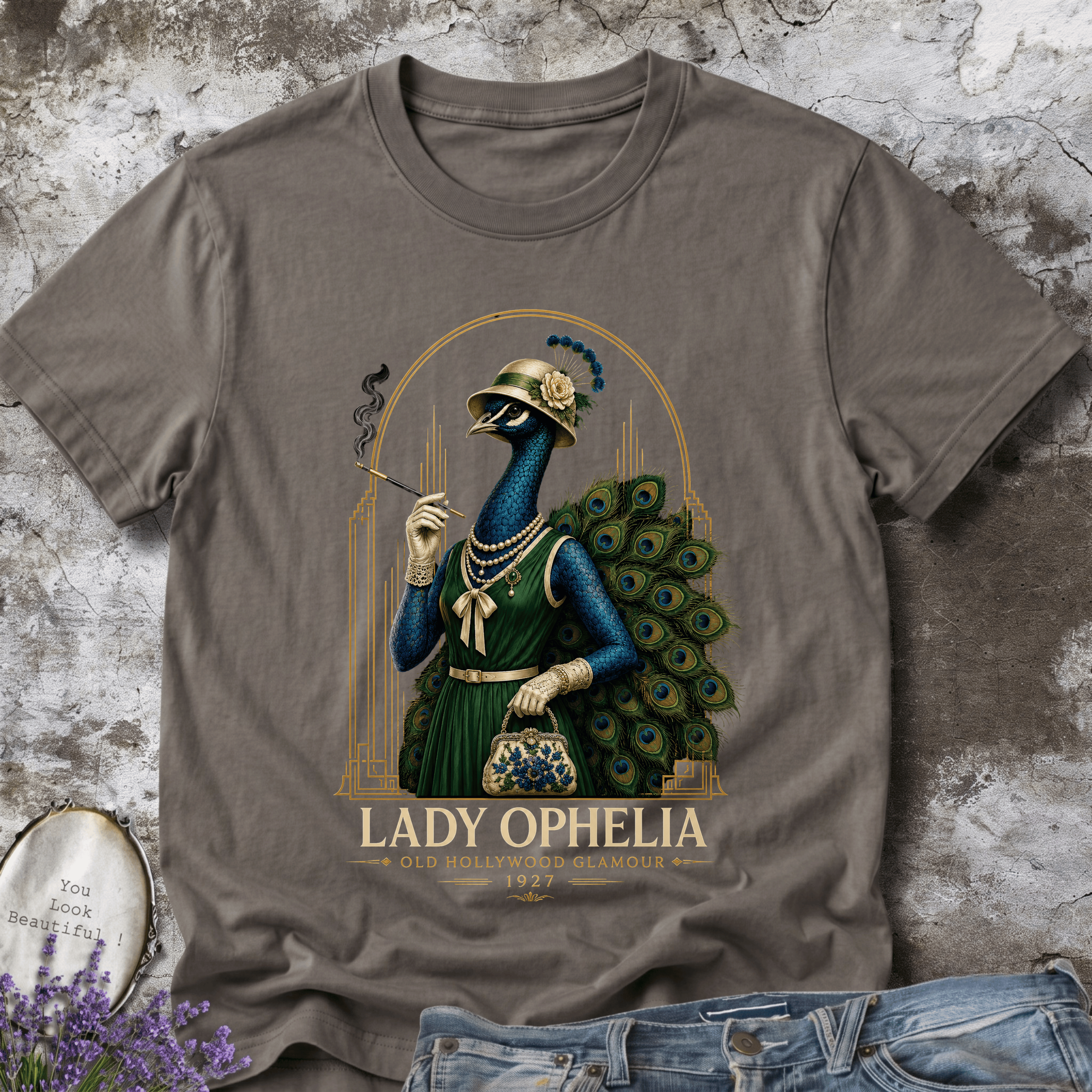 Lady Ophelia Noir Tee