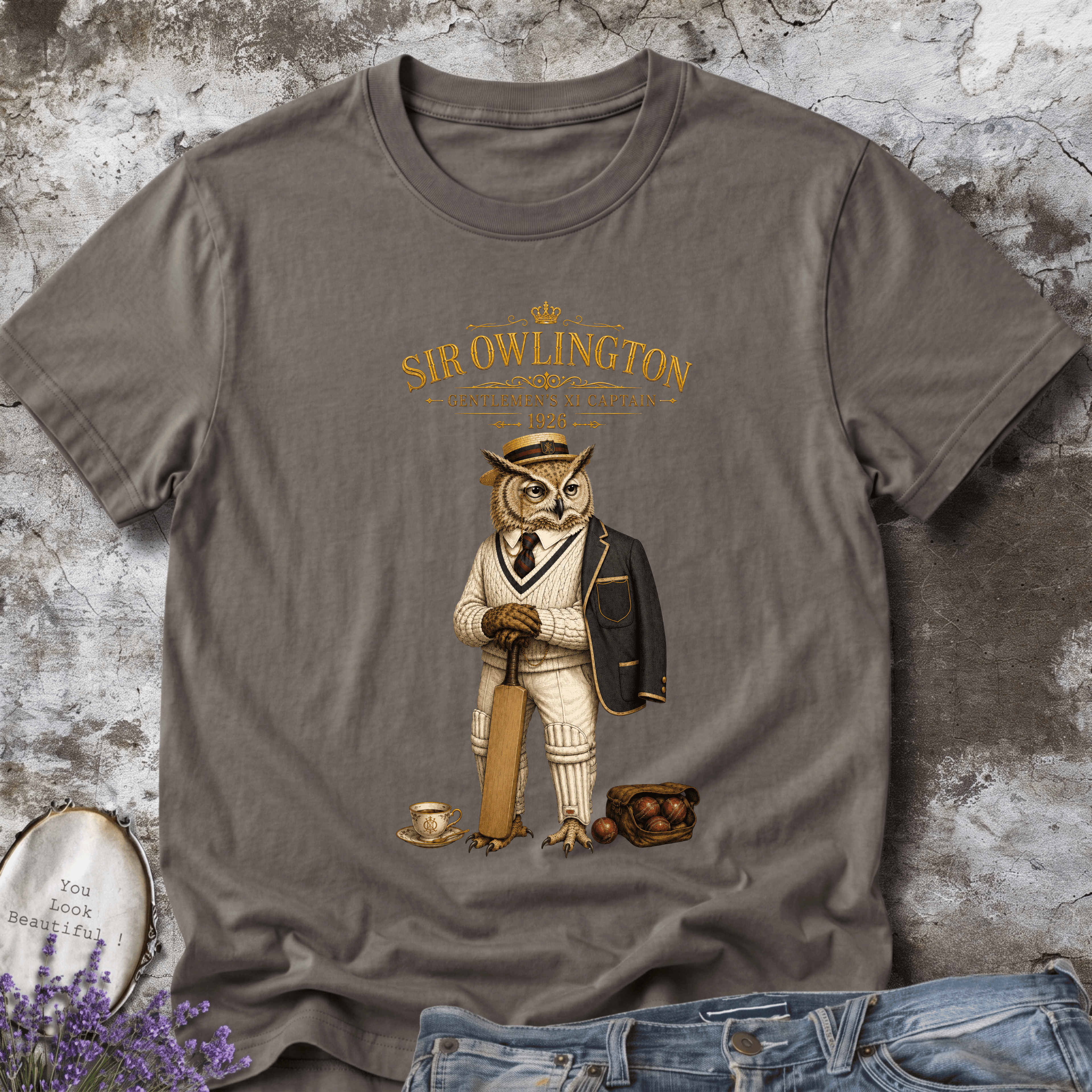 Sir Owlington – Gentlemen's XI Captain Tee