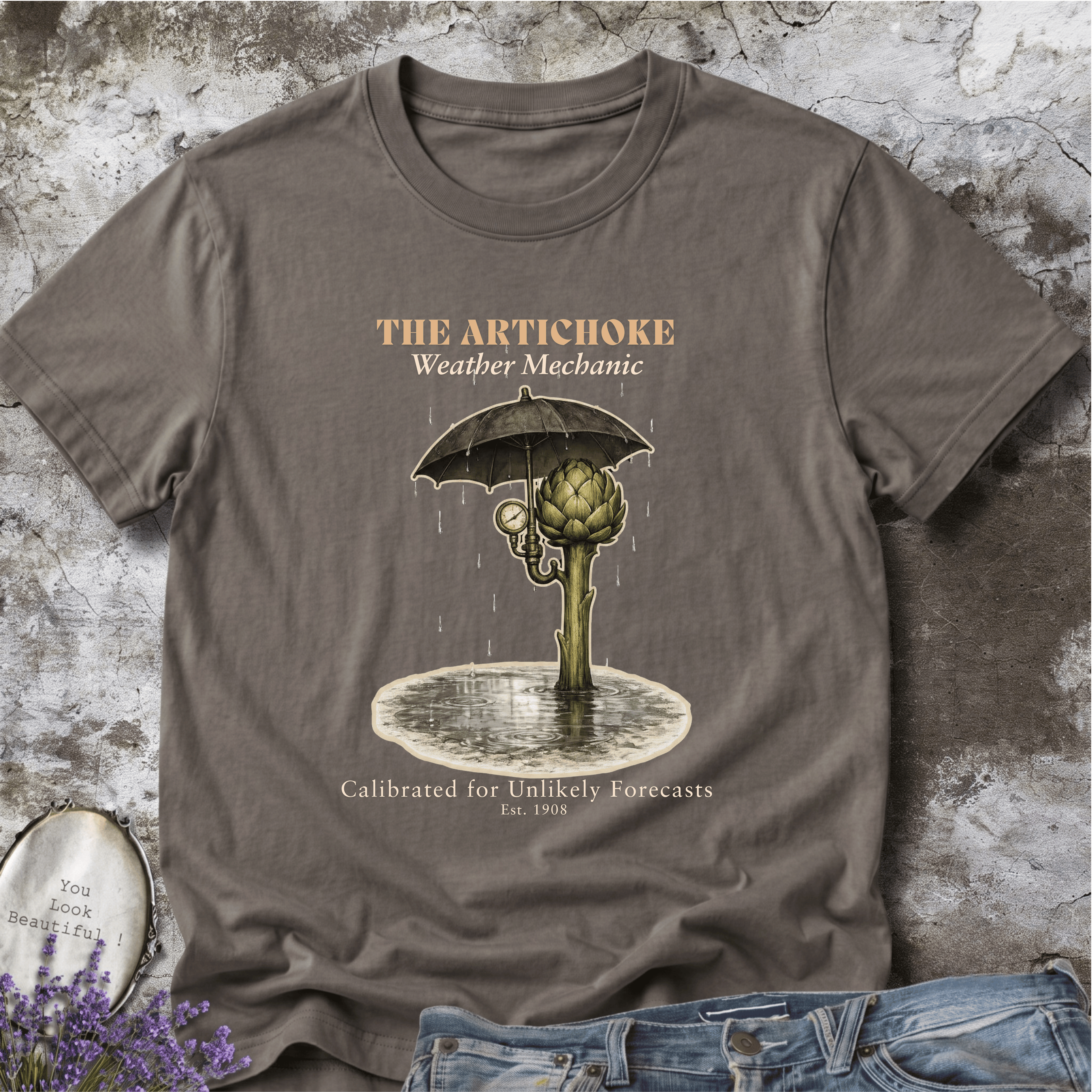 The Artichoke Weather Mechanic Tee