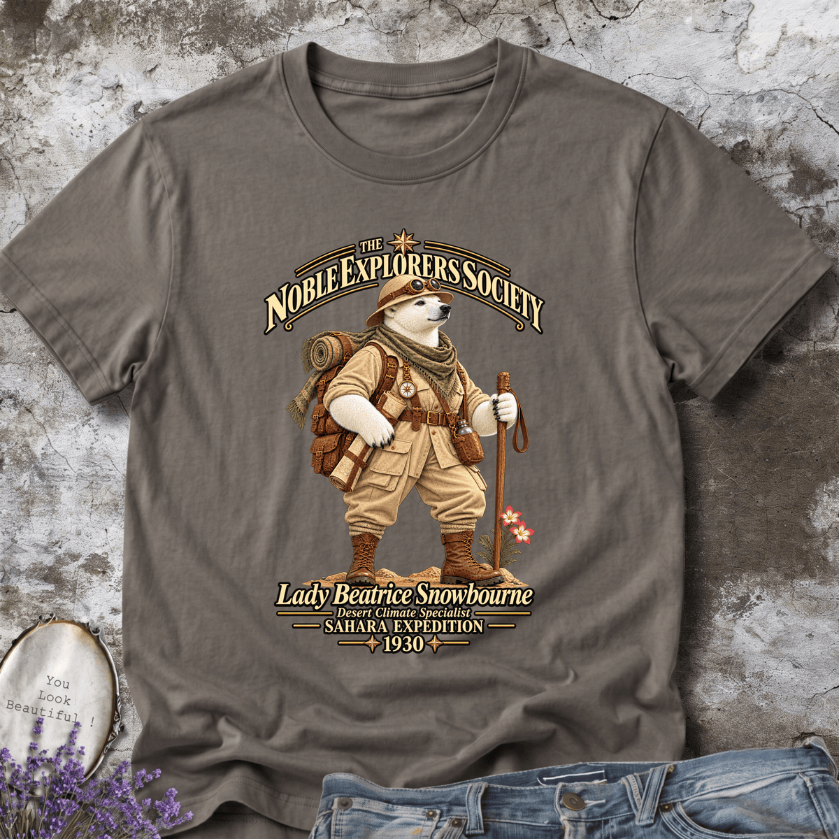 Lady Beatrice Snowbourne – Sahara Expedition Tee
