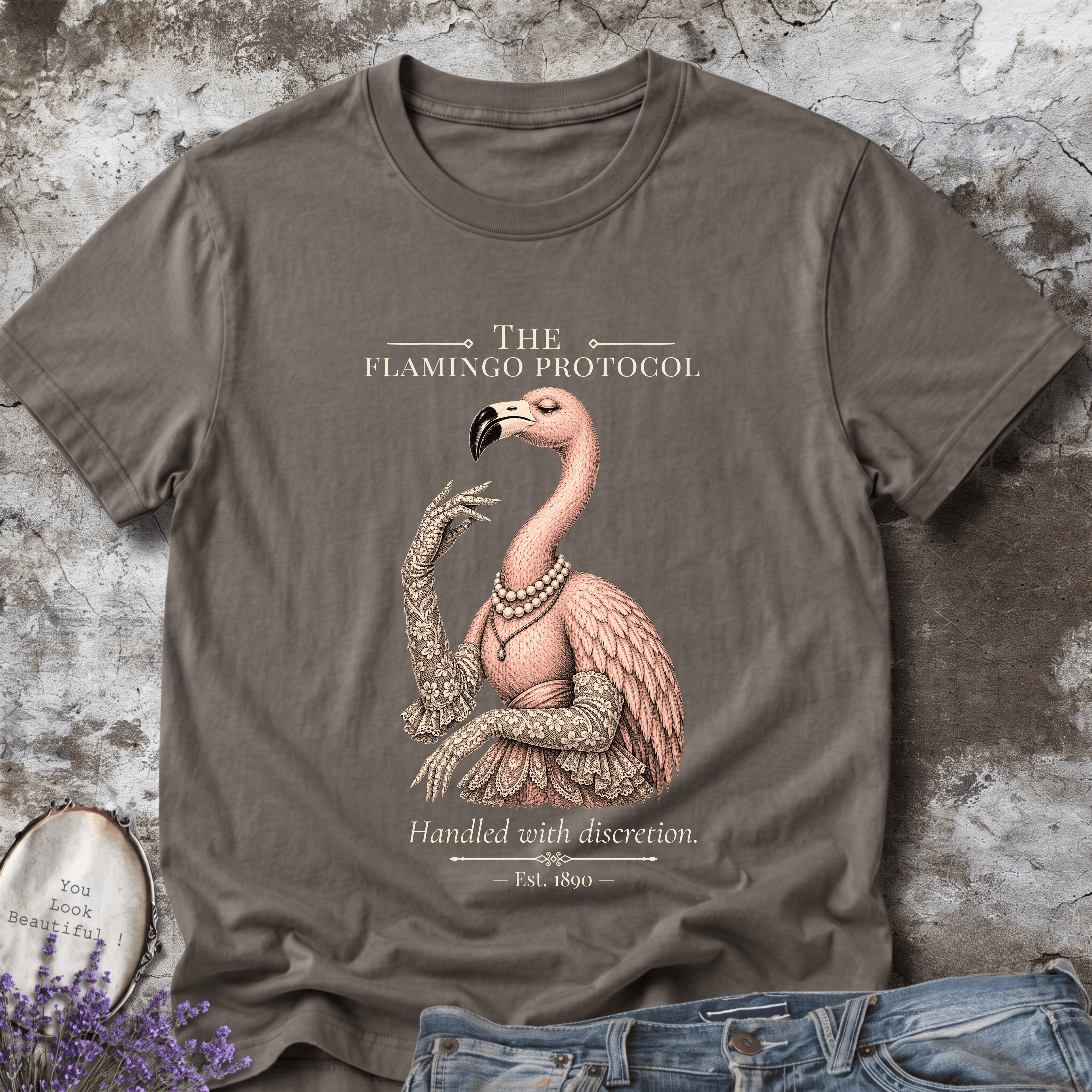 The Flamingo Protocol Tee | Est. 1890
