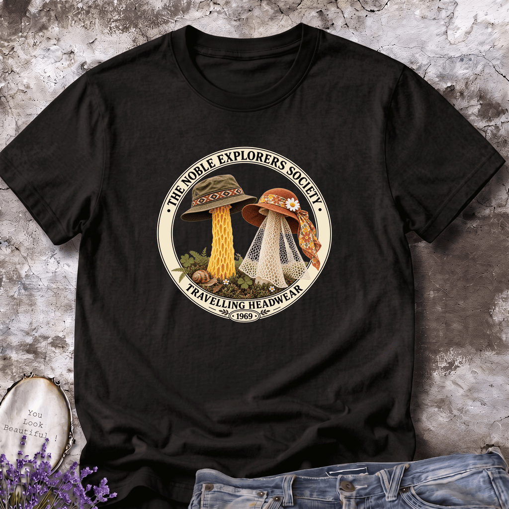 1969 Travelling Headwear Mushroom Tee