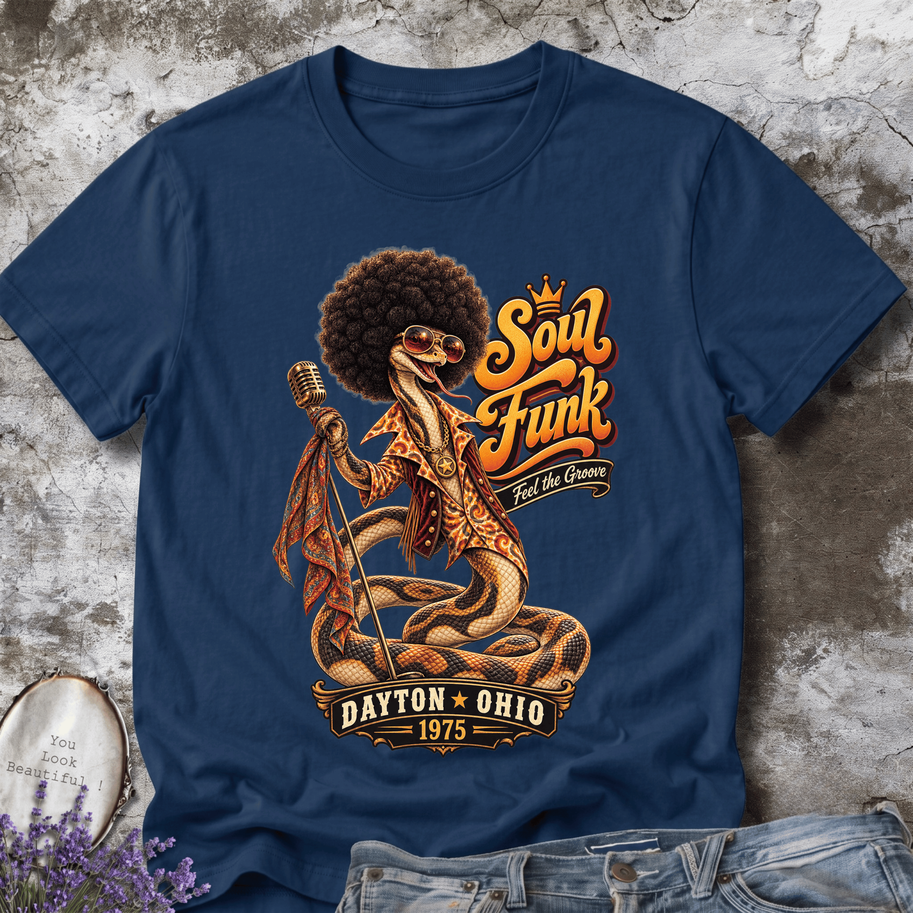 Soul Funk Snake – 1975 Groove Tee