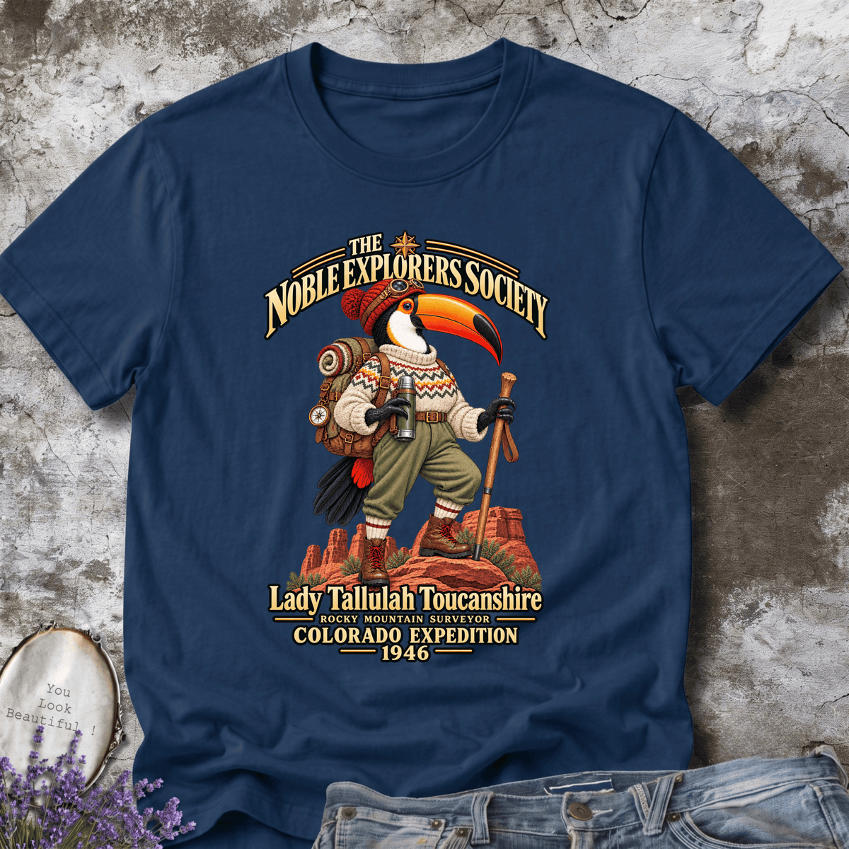 Lady Tallulah Toucan – Colorado Expedition Tee