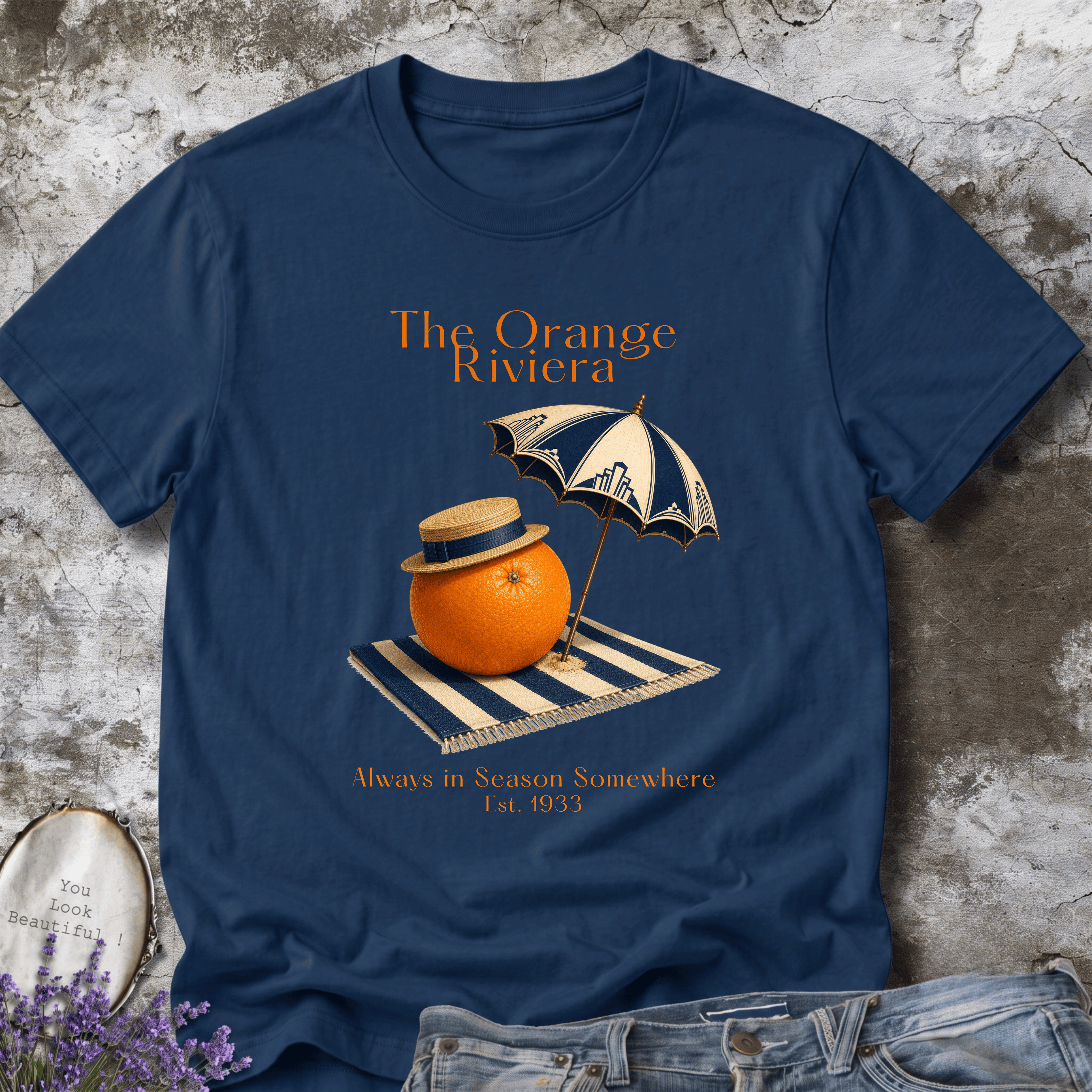 The Orange Riviera Tee
