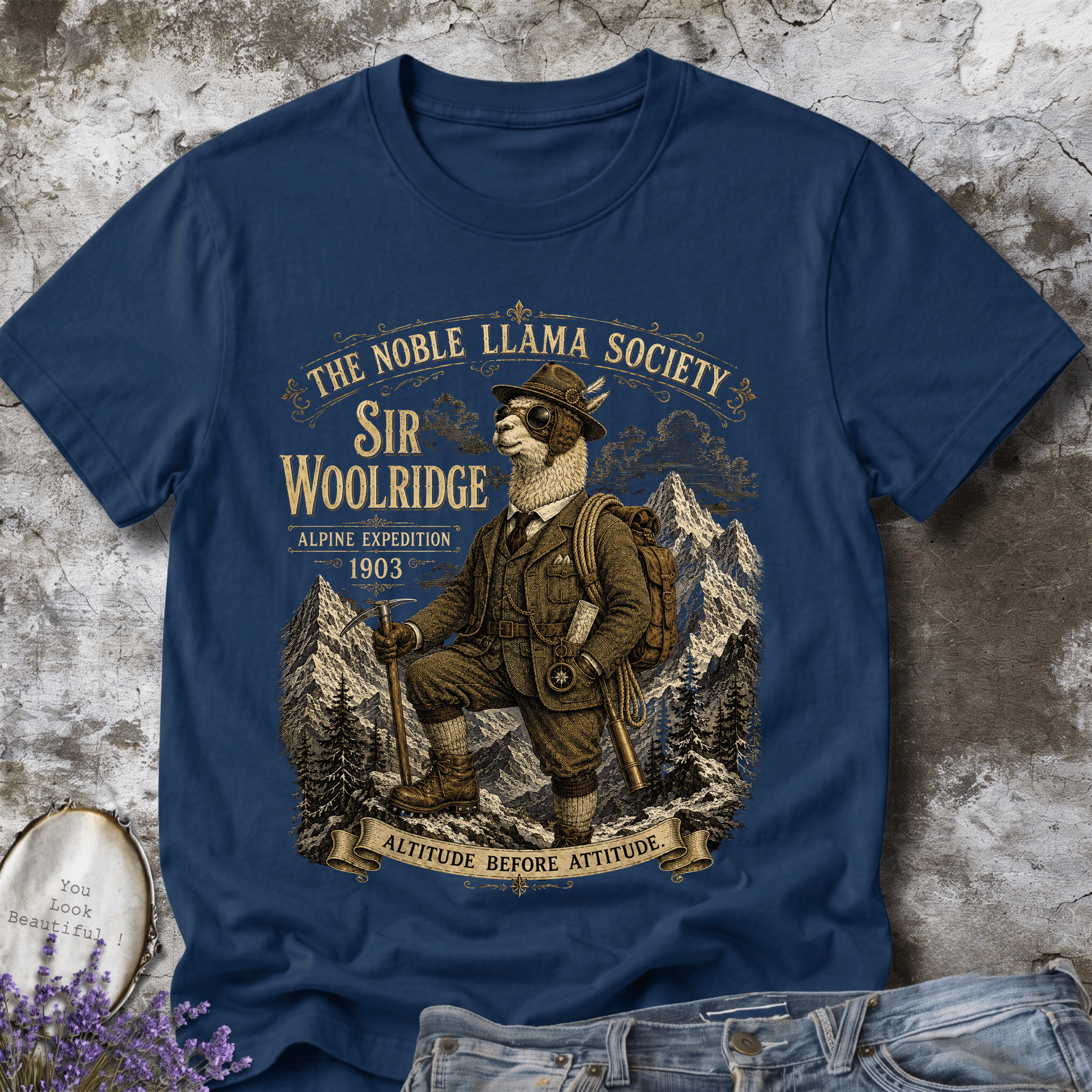 Sir Woolridge Alpine Expedition 1903 Tee