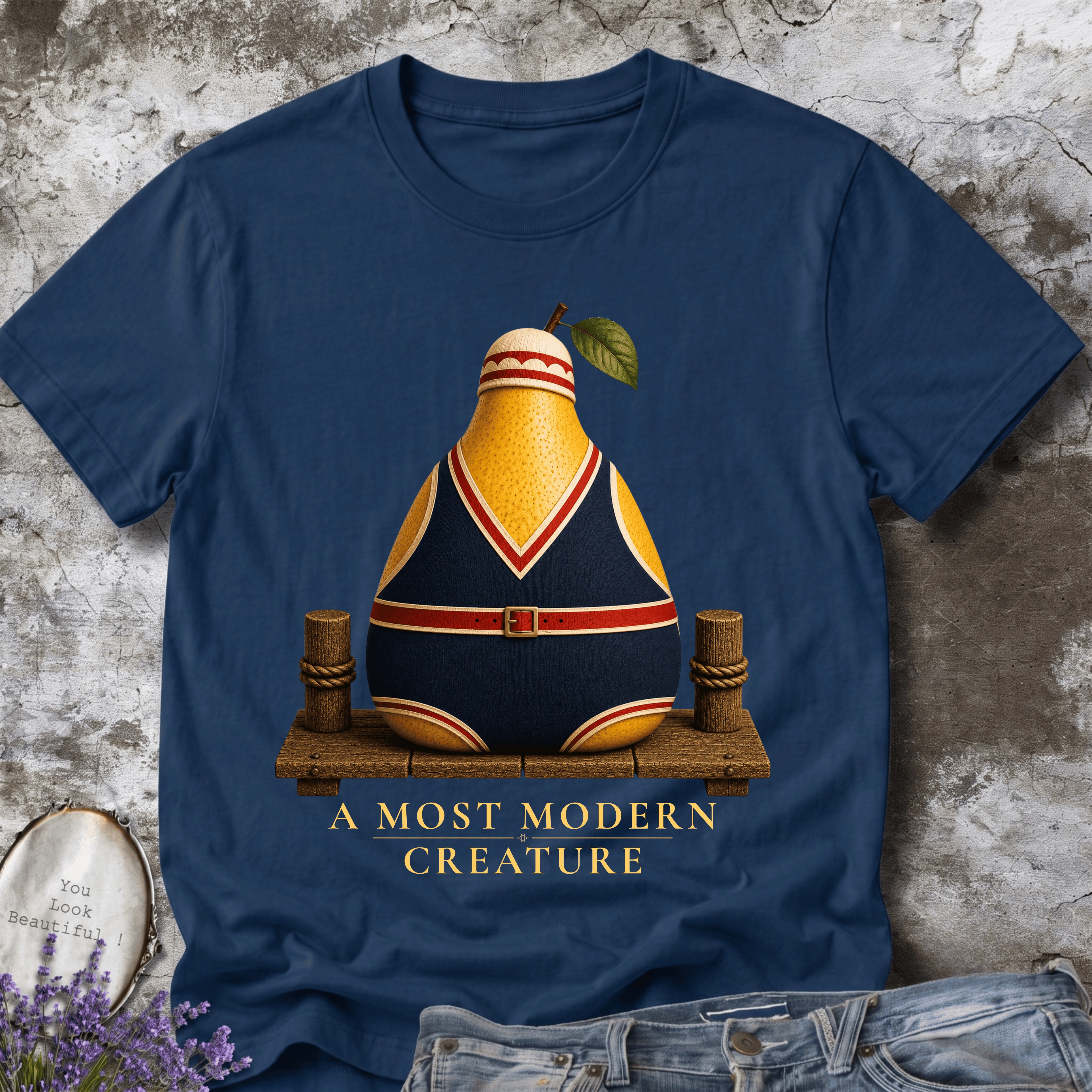 A Most Modern Creature – Funny Pear Beach Graphic Tee