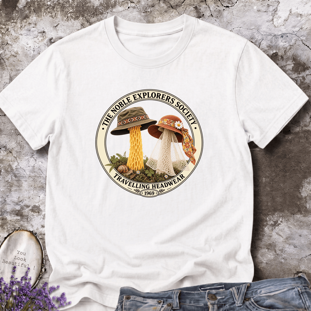 1969 Travelling Headwear Mushroom Tee