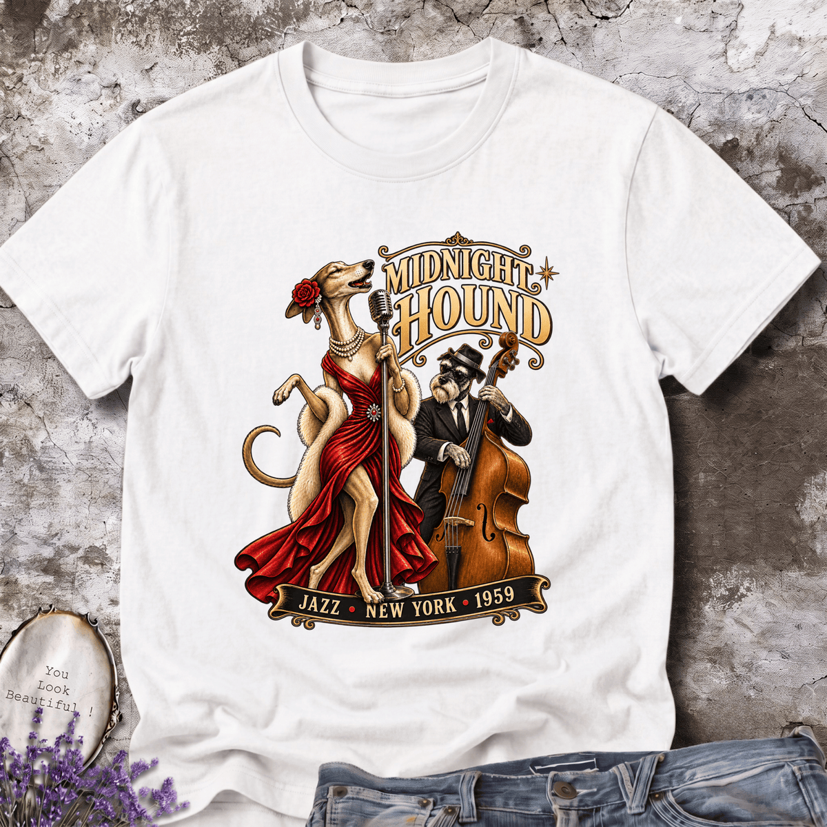 Midnight Hound Jazz Tee